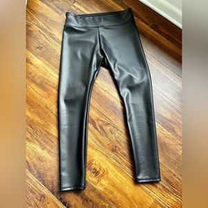Express Leather-Look Pants